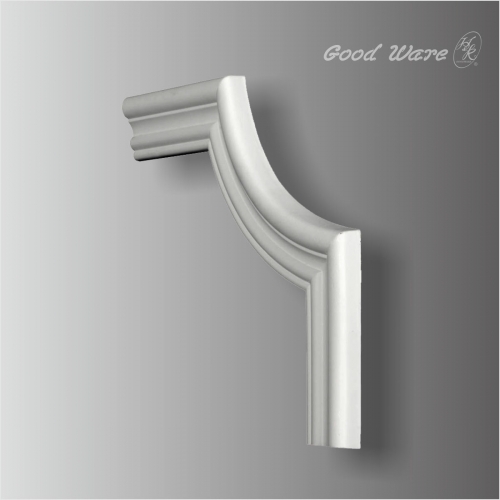 Polyurethane simple panel corner interior mouldings