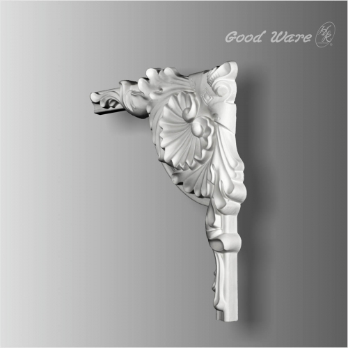 Architectural decor panel molding corner