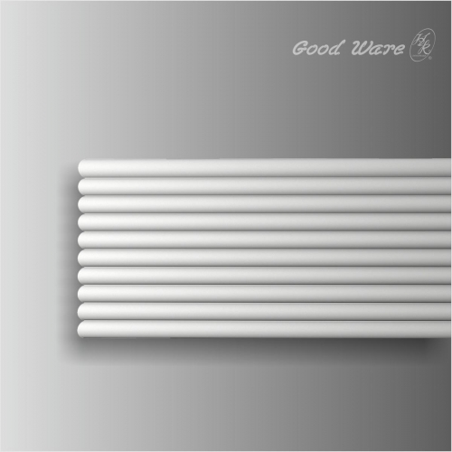 Polyurethane 4 inch chair rail and wall panels