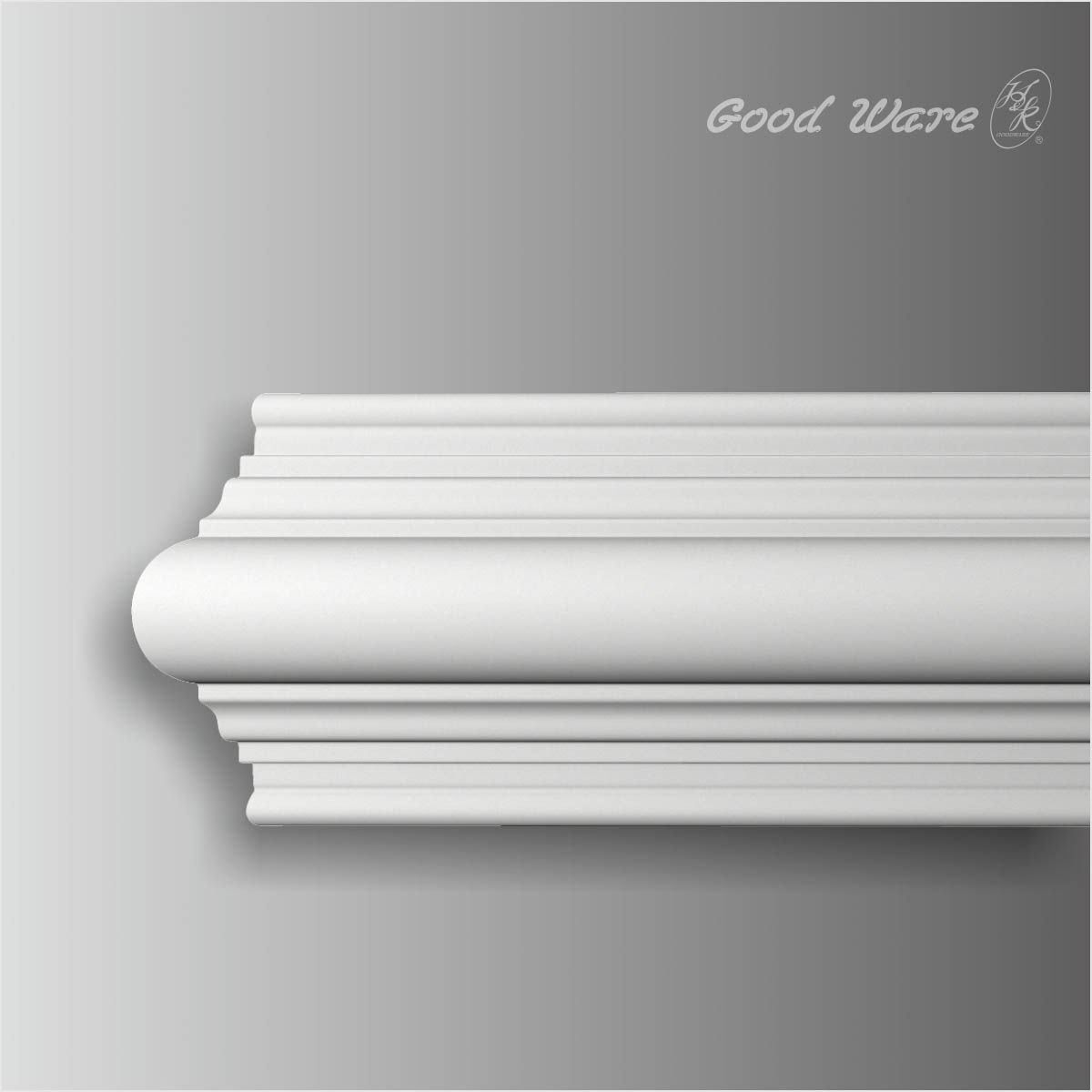 Polyurethane simple paneling trim molding