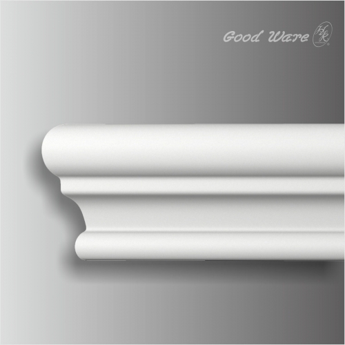 Polyurethane small white panel molding