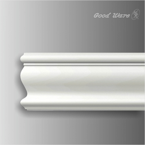 Polyurethane white decorative window trim