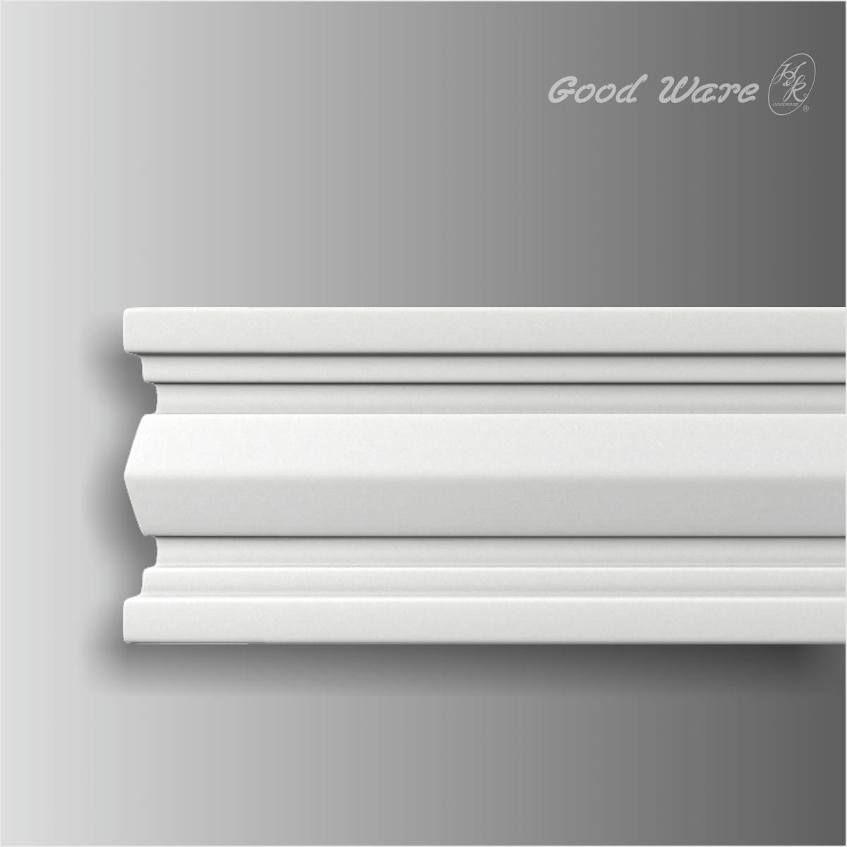 Polyurethane simple decorative door and window trim