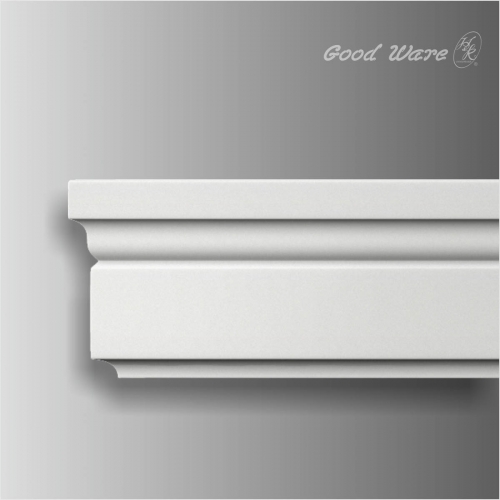 Polyurethane modern baseboards and trim