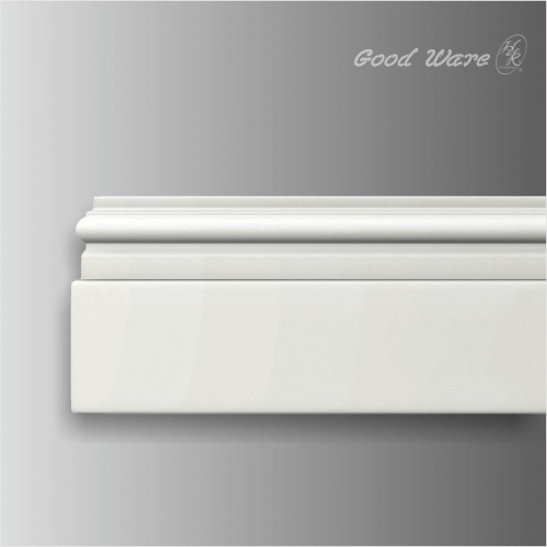 polyurethane bathroom baseboard molding