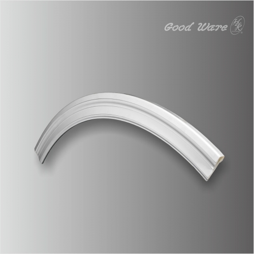 Polyurethane arched moldings trim ceiling decorations