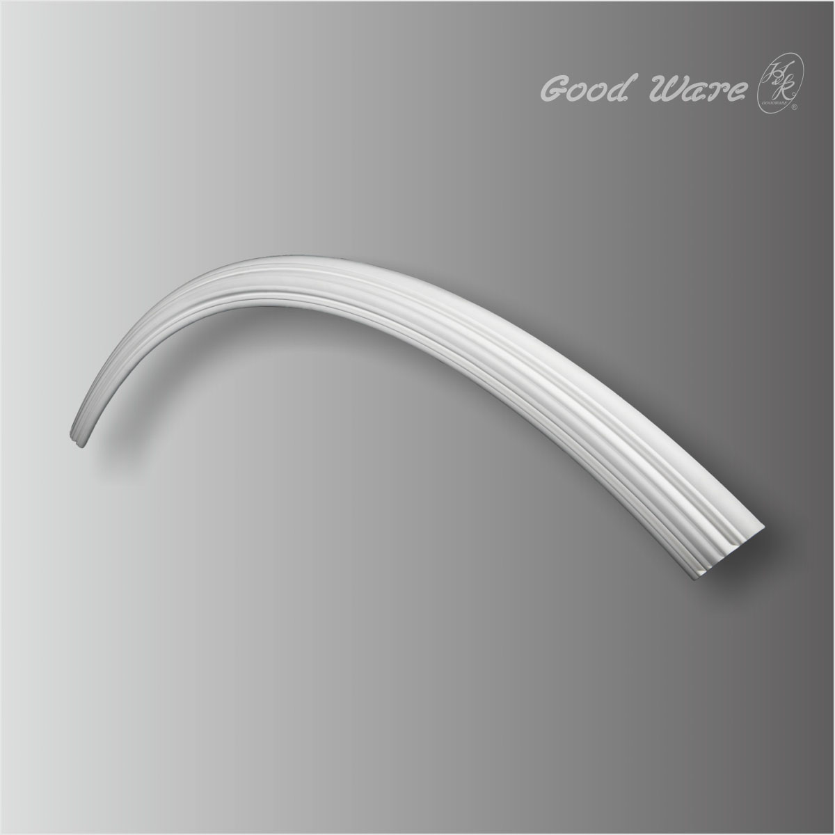 Polyurethane ceiling ring for suspended ceiling tiles