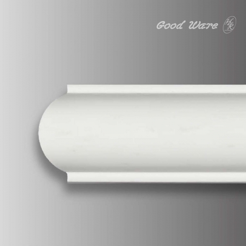 Custom interior flexible cove molding