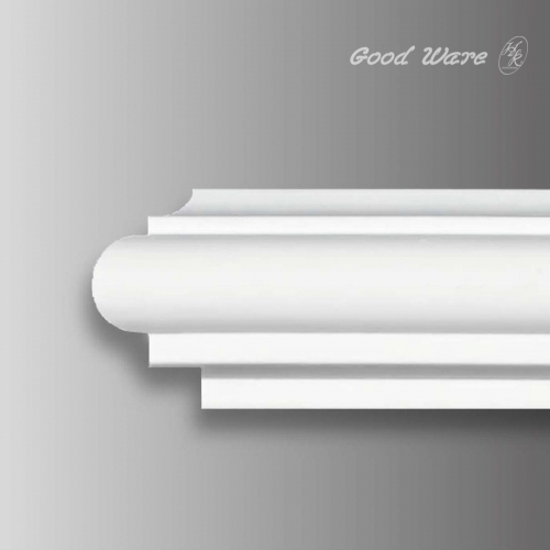 Decorative flex mold trim for archways