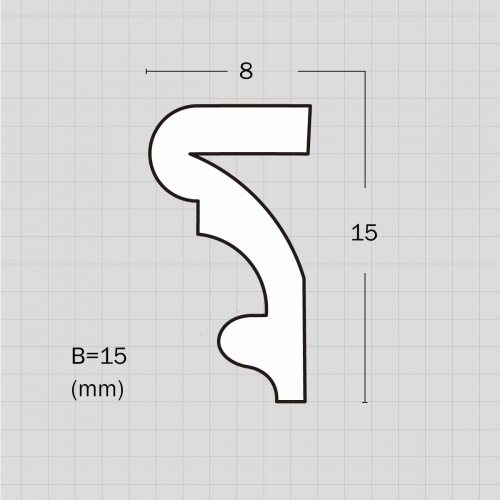 Lightweight flexible window casing