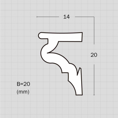Flexible bendable trim molding for sale