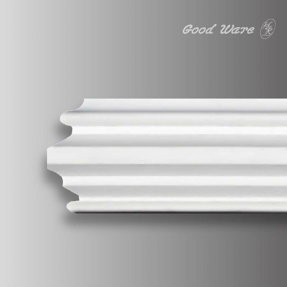 Architectural flexible molding for arches
