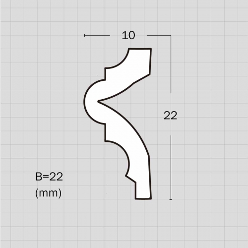 Flexible decorative ceiling molding