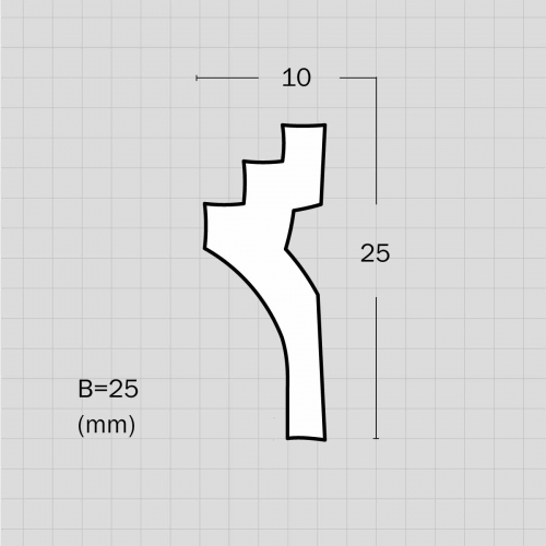 Modern flexible baseboard trim for sale