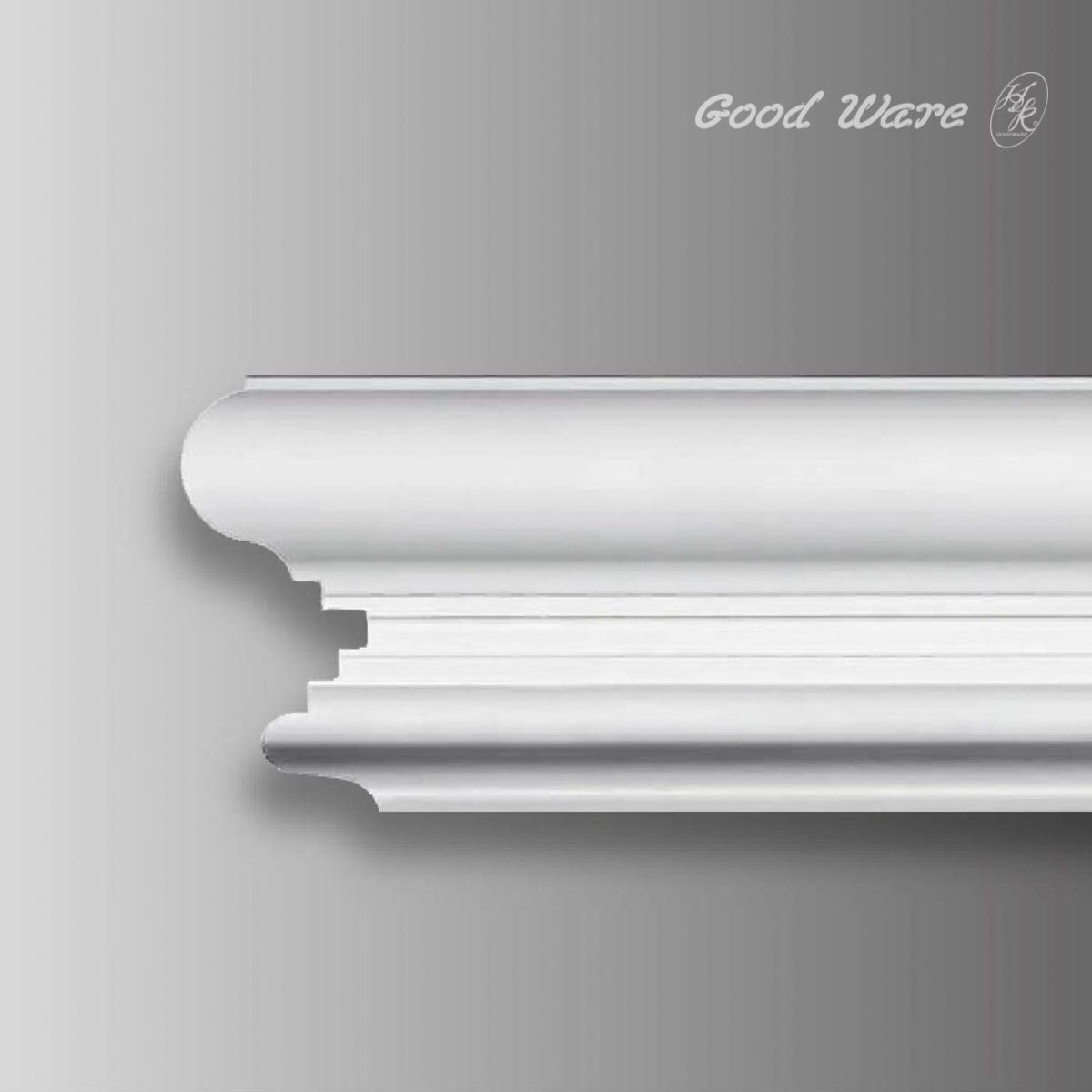 Flexible corner moulding for wall
