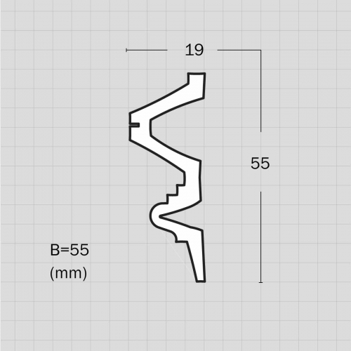 Architectural flexible window trim