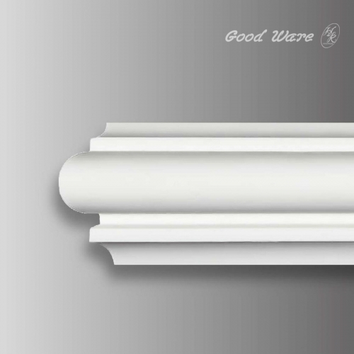 Exterior flexible window molding trim
