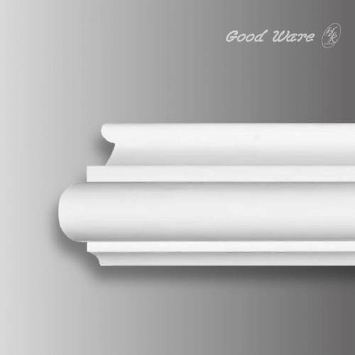 Decorative flexible architectural mouldings