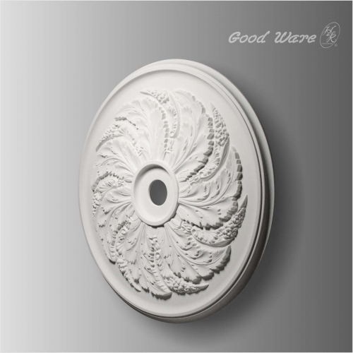 Large polyurethane chandelier ceiling medallion