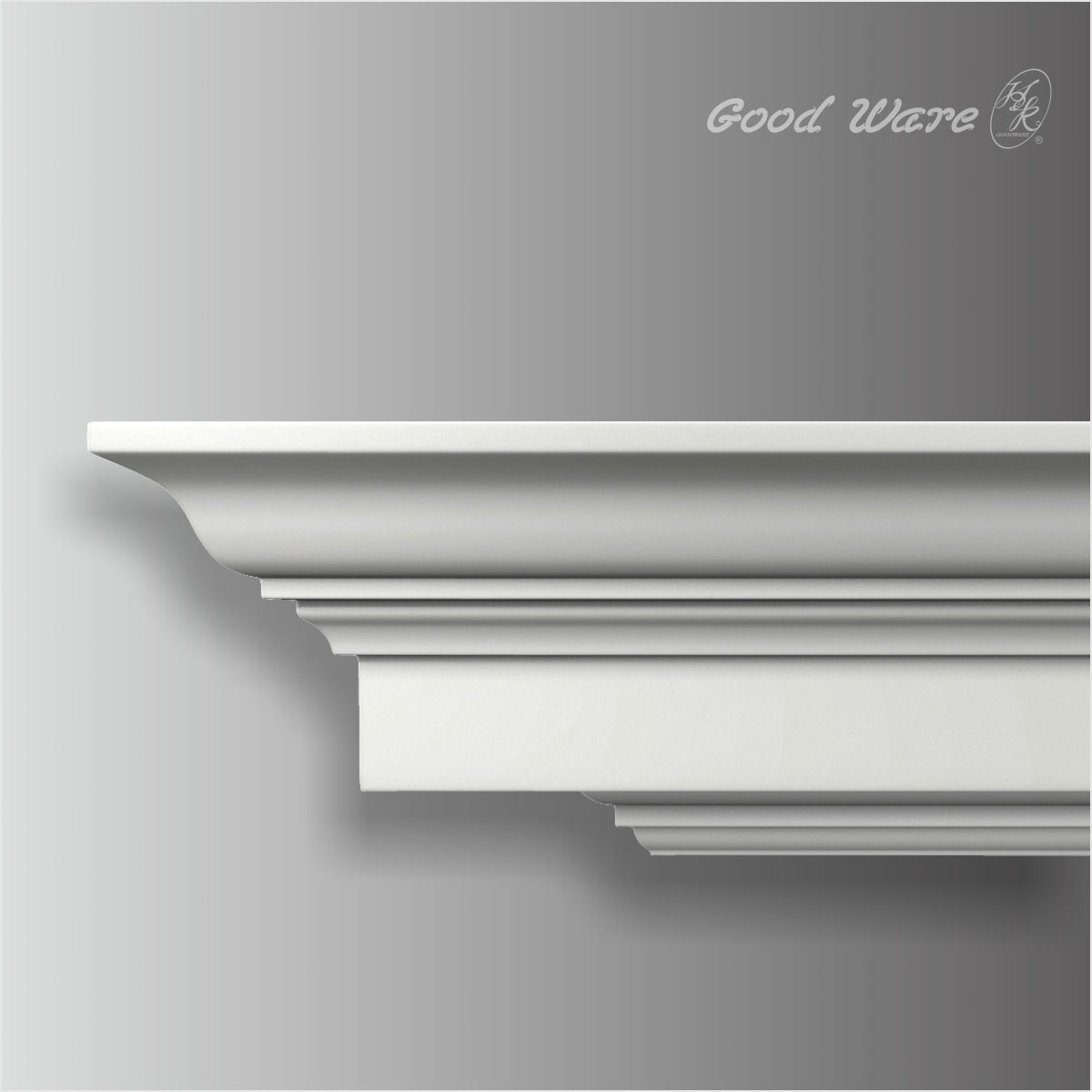 Polyurethane 11 inch amazing crown molding