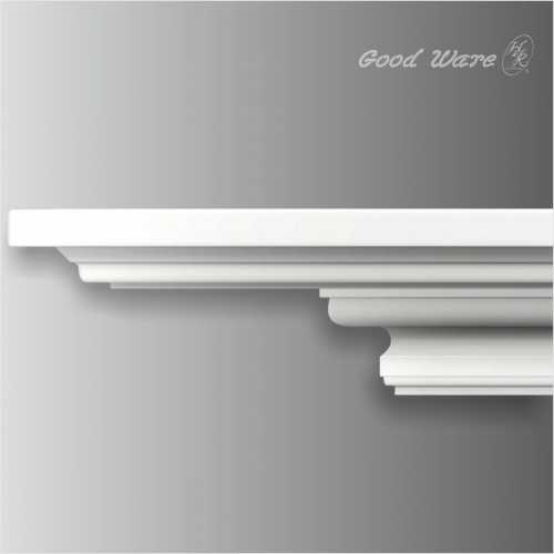 Polyurethane plain exterior crown molding