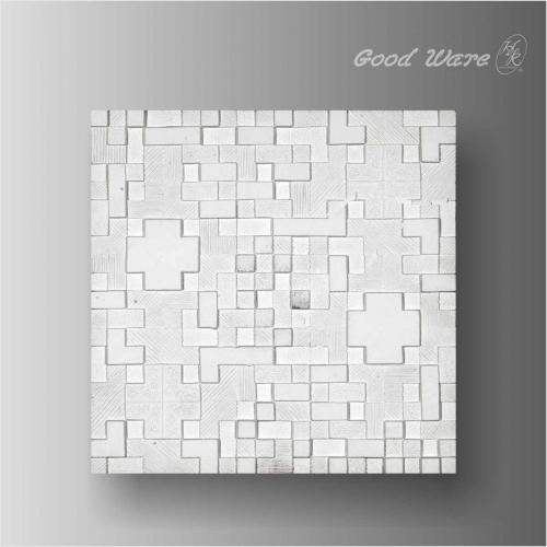 Polyurethane architecture white wall paneling