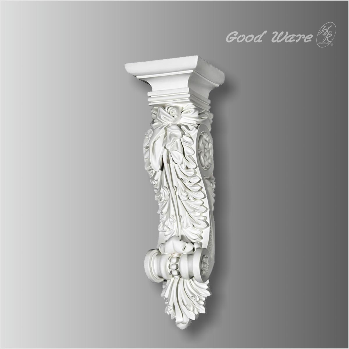 Polyurethane acanthus corbels for countertops