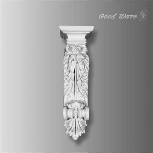 Polyurethane acanthus corbels for countertops