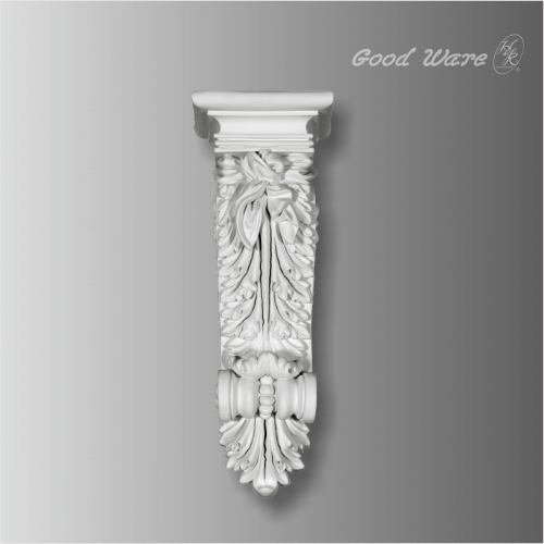 Small acanthus corbels and brackets