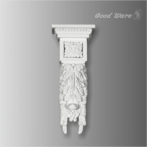 Polyurethane decorative acanthus victorian corbel