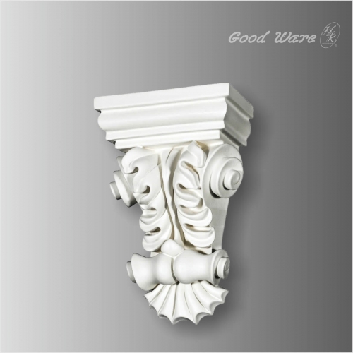 Polyurethane decorative porch brackets and corbels
