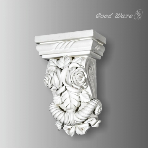 Polyurethane decorative range hood corbels