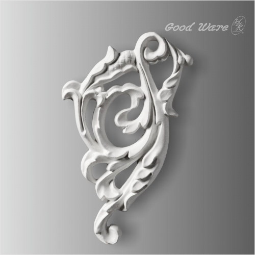 Decorative scroll applique mouldings