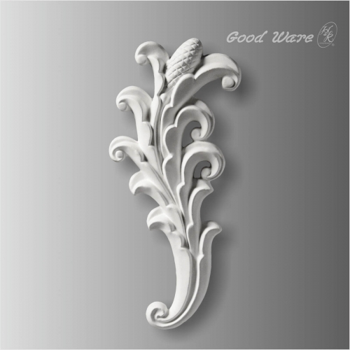 Polyurethane rosettes appliques for sale