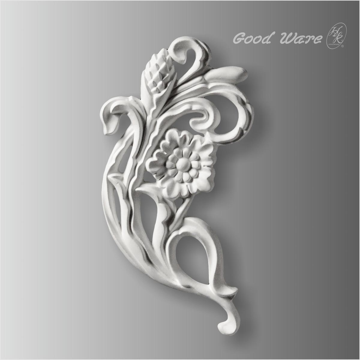 Decorative polyurethane mouldings for furniture