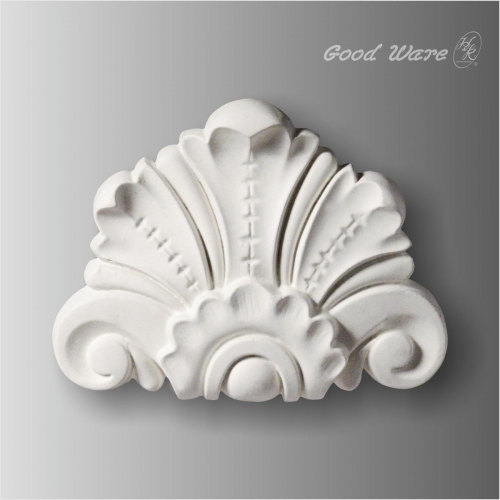 Floral polyurethane mouldings for furniture