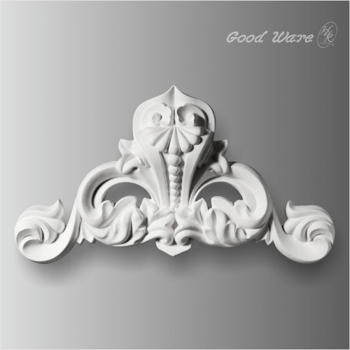 Polyurethane mouldings for fireplaces