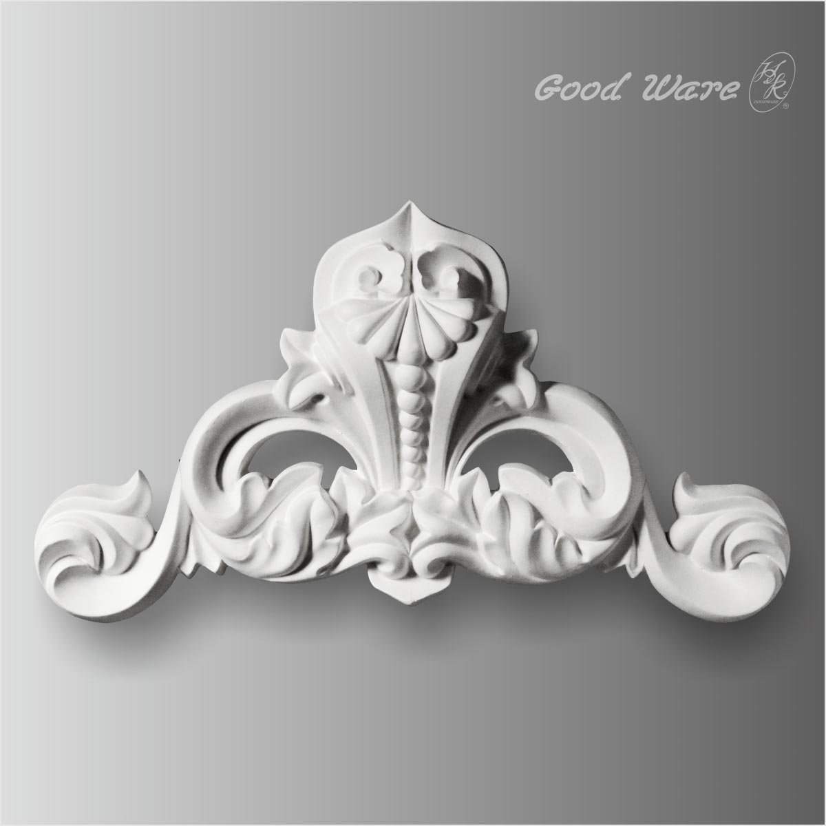 Polyurethane mouldings for fireplaces