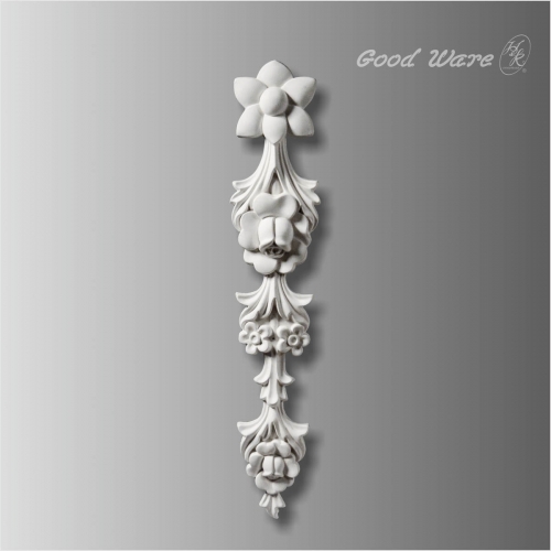 Polyurethane decorative appliques and onlays