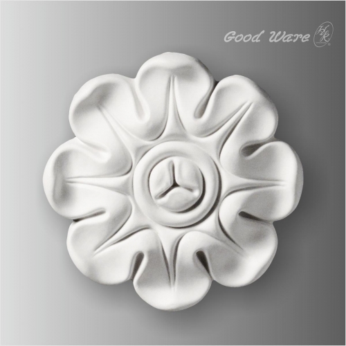 Polyurethane furniture rosettes onlays