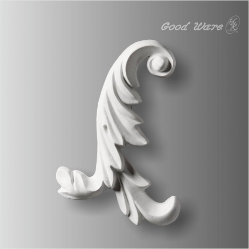 Scroll acanthus leaves onlays for furniture