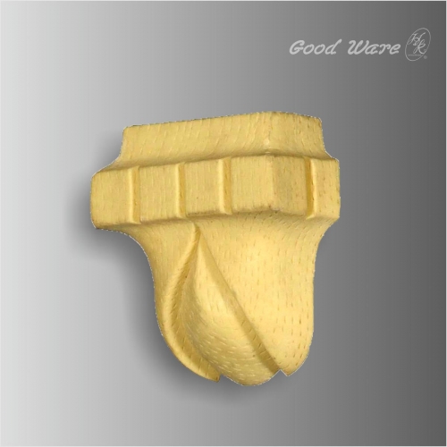 Faux wood small dentil corbel block for sale