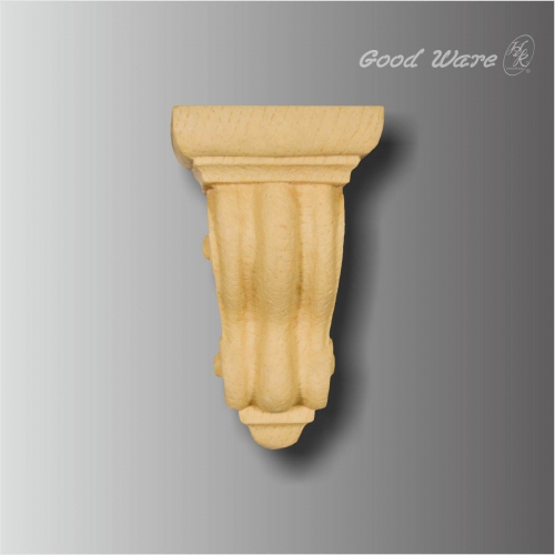Polyurethane small faux wood fireplace corbels
