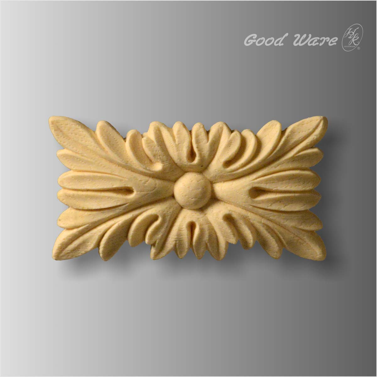Faux wood decorative pieces for mantle