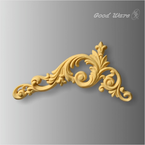 Polyurethane faux wood ceiling appliques