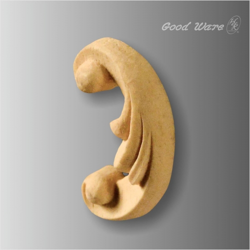 Scroll leaf faux wood onlays for sale