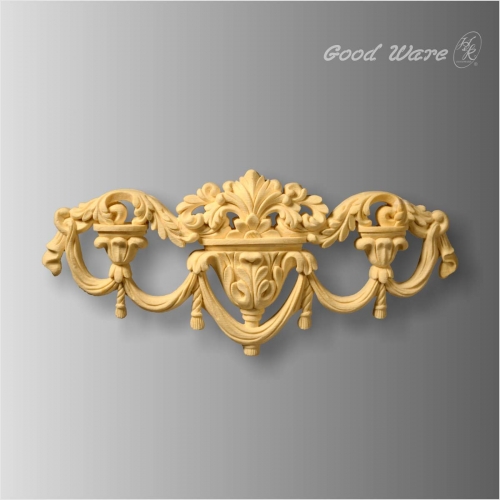 Polyurethane faux wood architectural wall decor