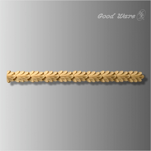 Polyurethane faux wood cabinets molding trim