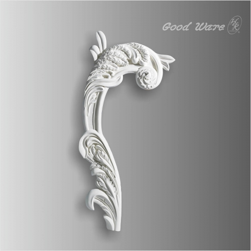 Polyurethane architectural wall art molding