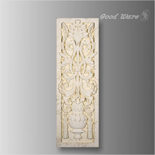 Polyurethane decorative wall art panels